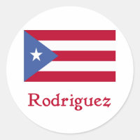 Drapeau porto-ricain Rodriguez