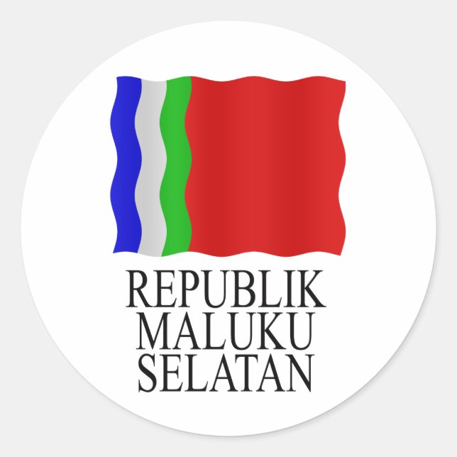 Sticker Rond Drapeau RMS (Devant)