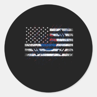 Sticker Rond Drapeau sud-coréen Drapeau coréen