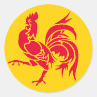 Drapeau Wallonie Belgique région province français
