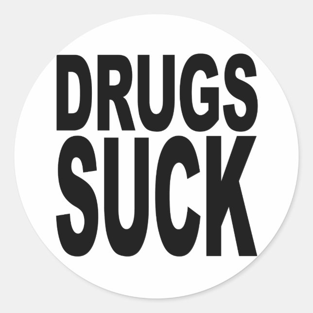 Sticker Rond Drogue (Devant)