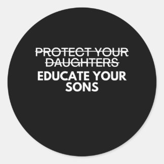 Sticker Rond Droits d'avortement féministes Pro Choice