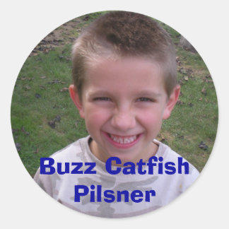 Sticker Rond DSCN0164, Buzz Catfish Pilsner