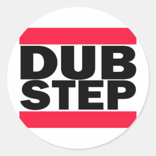 Sticker Rond Dubstep