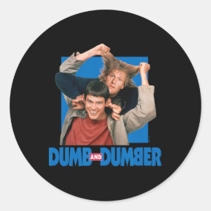 Sticker Rond Dumb Et Dumber - Lloyd Christmas Et Harry Dunne