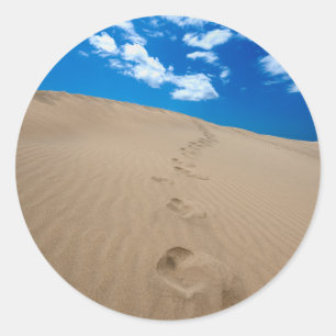 Sticker Rond Dunes de Grande Canarie