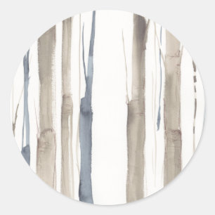 Sticker Rond Duo Tone Trees II