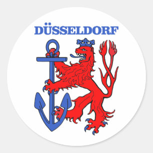 Sticker Rond Dusseldorf