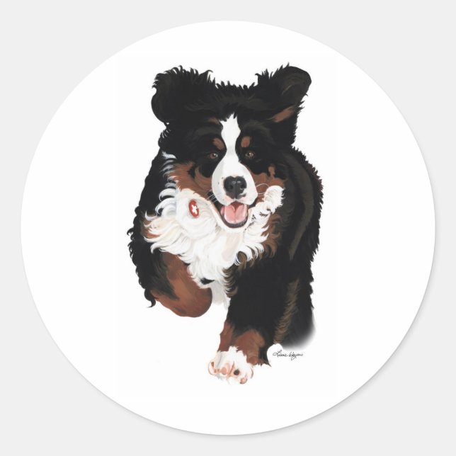 Sticker Rond Dylan Rocks (Devant)