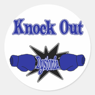 Sticker Rond Dystonie