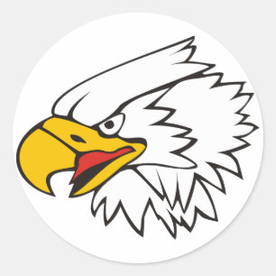 Sticker Rond Eagle