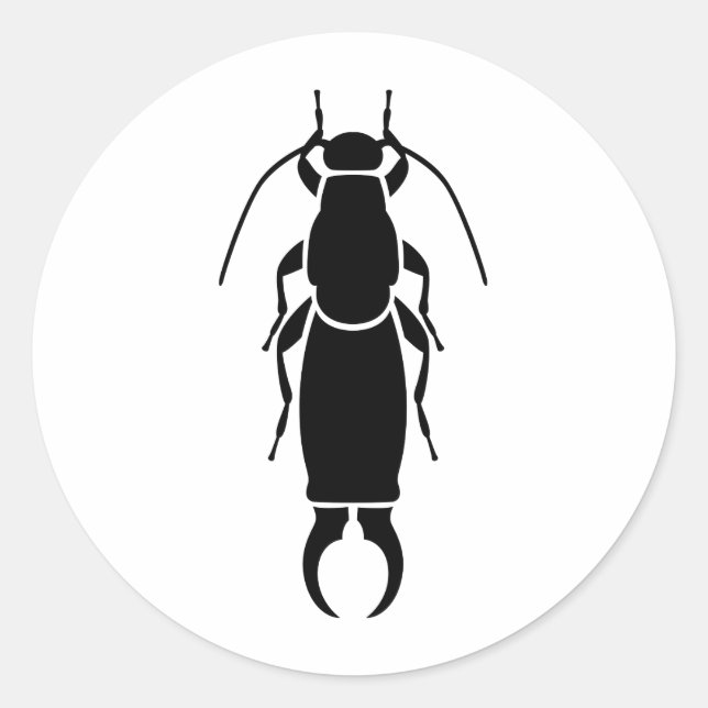 Sticker Rond Earwig (Devant)