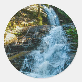 Sticker Rond Eau Cascade Parc Naturel Destinée du Pays