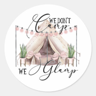 Sticker Rond Éblouissement