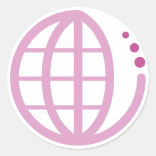 Sticker Rond echo earth : mother earth