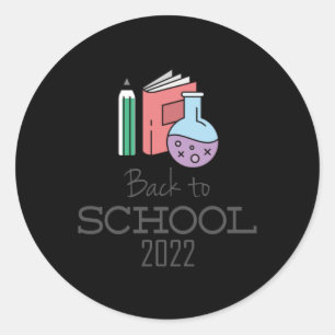 Sticker Rond École