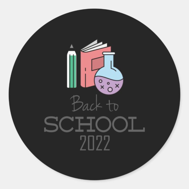 Sticker Rond École (Devant)