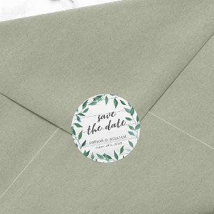 Sticker Rond Économie rustique végétale jour de l'envoi