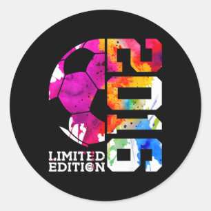 Sticker Rond Édition limitée Football 10e anniversaire 2016