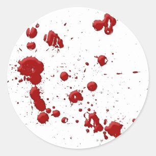 Sticker Rond Eeew, est ce sang sur le votre