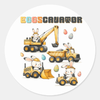 Sticker Rond égoscavateur