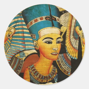 Sticker Rond Égypte ancienne 3