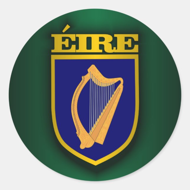 STICKER ROND EIRE (Devant)