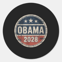 Élection patriotique Vintage d'Obama en 2028