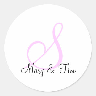 Sticker Rond Élégance subtile