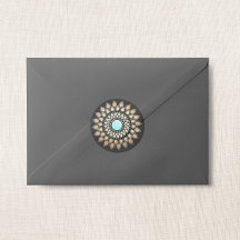 Élégant Mandala Fleur Lotus