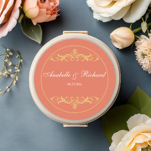 Sticker Rond Élégant victorien