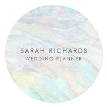 Élégant Wedding planner Opal Simple