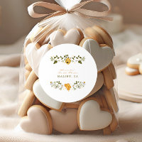 Elégante douche à nuptiale d'abeille fleurie