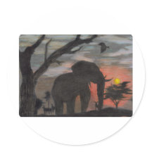 Eléphant de l'ombre