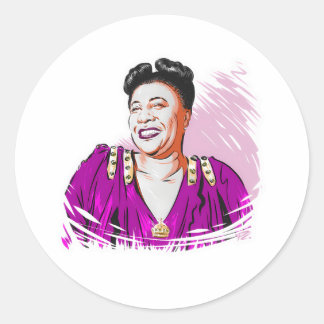 Sticker Rond Ella Fitzgerald