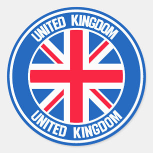 Sticker Rond Emblème du cycle britannique