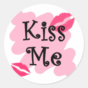 Sticker Rond embrasser