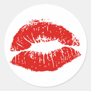 Sticker Rond embrasser