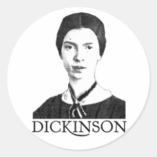 Sticker Rond Emily Dickinson
