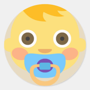 Sticker Rond Emoji