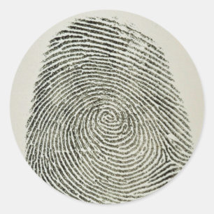 Sticker Rond Empreinte
