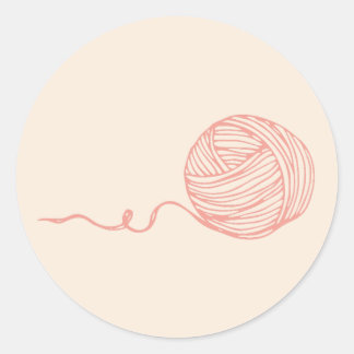 Sticker rond en fibre Artiste moderne