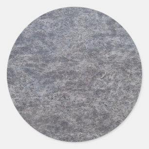 Sticker rond en marbre noir