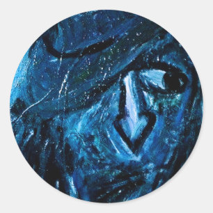 Sticker Rond encoche