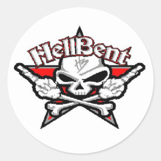 Sticker Rond enfer 1