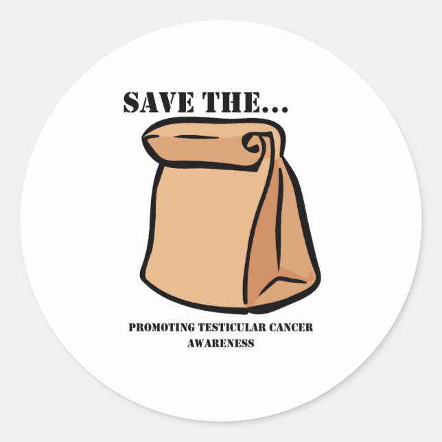 Sticker Rond Enregistrer le disque (Devant)