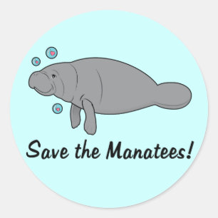 Sticker Rond Enregistrer les mangataires