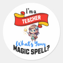 Enseignant magique Spell - Idée cadeau amusant