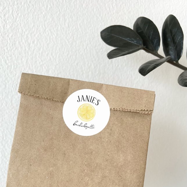 Sticker Rond Enterrement de vie de jeune fille sur la Côte d'Am (Créateur téléchargé)