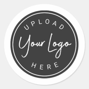Sticker Rond Entreprise de logo personnalisé sur mesure